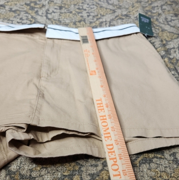 Women's Foldover Chino Skort - Wild Fable Light Taupe 16 - Picture 10 of 12